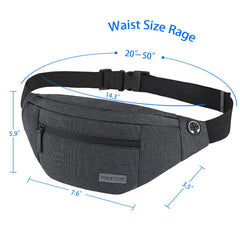 MAXTOP Crossbody Fanny Pack adjustable strap shown for versatile wearing