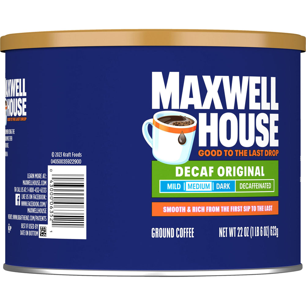 Aroma-filled kitchen with Maxwell House Decaf Original Medium Roast