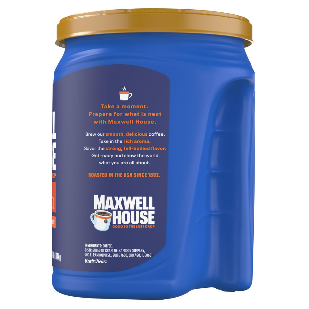 Maxwell House coffee used in frappes and dessert recipes.
