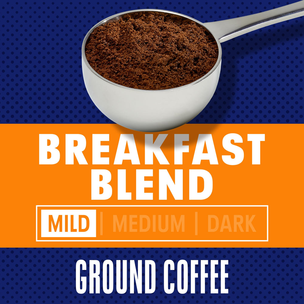 Close-up of Maxwell House grounds showing quality, consistency, and flavor potential.
