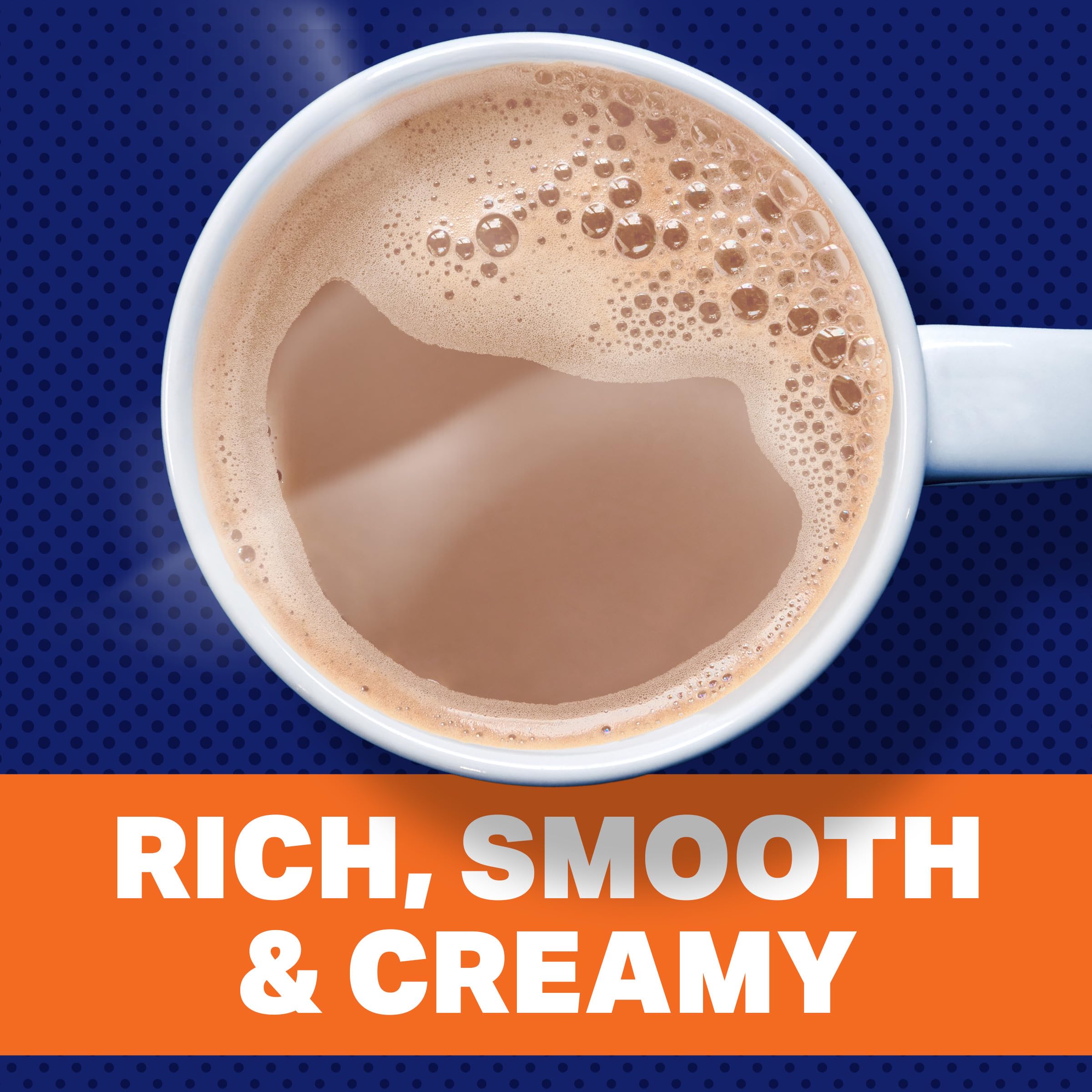 Maxwell House iced coffee idea cues a refreshing cold treat.