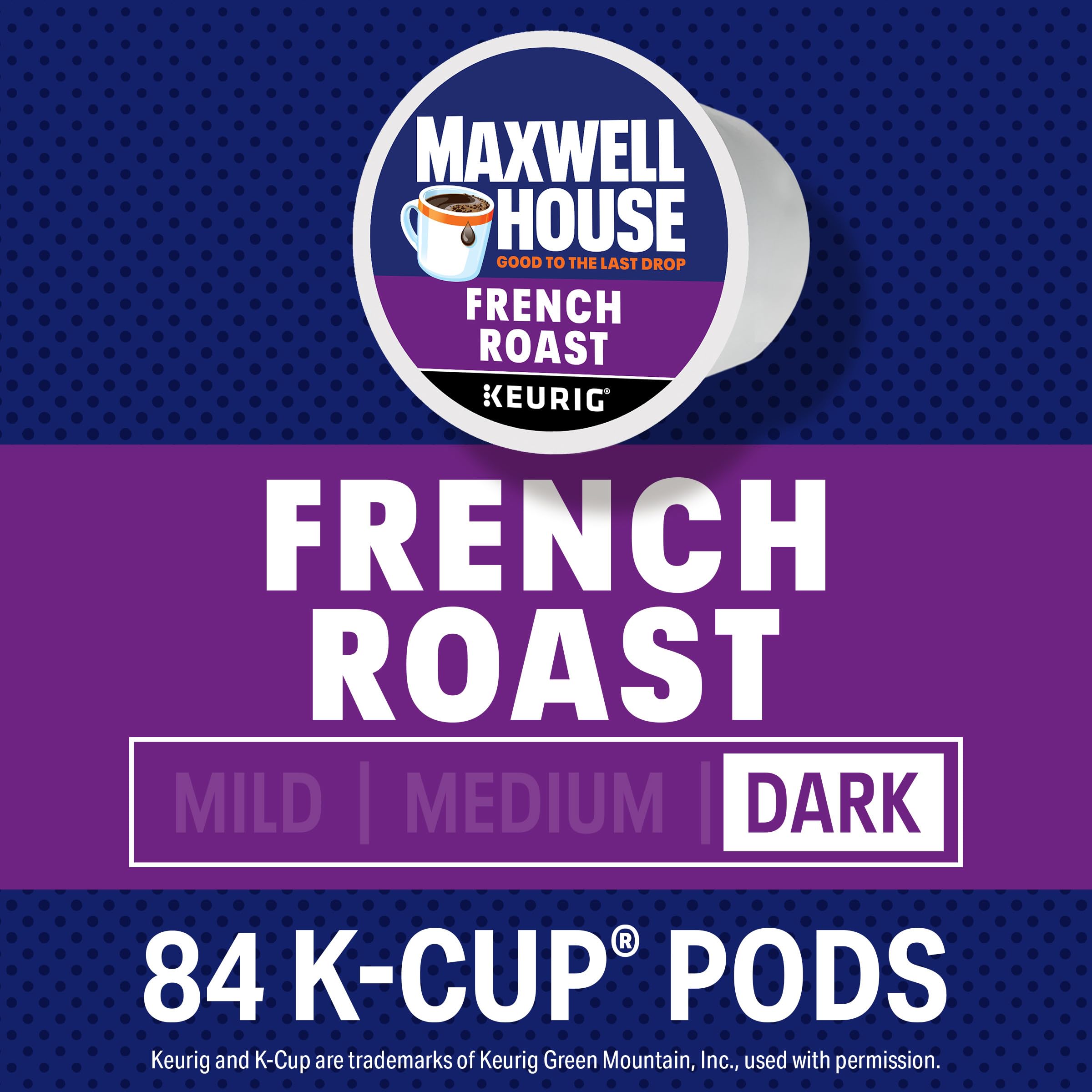 K-Cup pods compatible with Keurig brewers for quick, consistent brews.