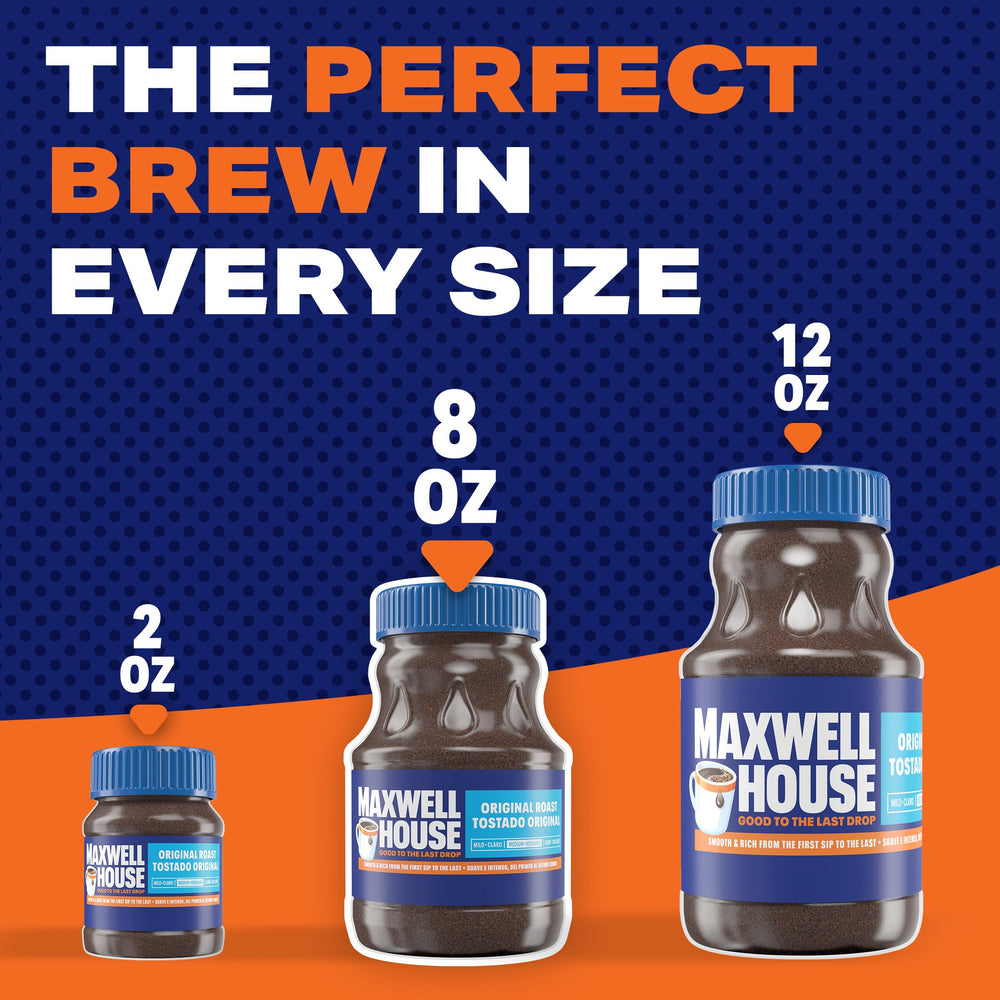 Maxwell House kosher certification label on jar