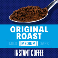 Pouring Maxwell House coffee into a cup releases inviting aroma.