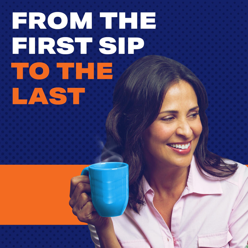 Convenient single-serve K-Cups deliver consistent taste with every brew.