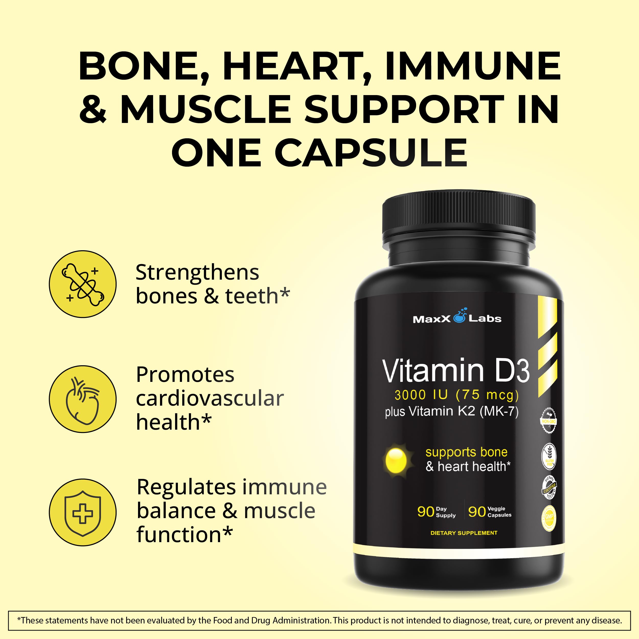 MaxX Labs immunity-focused visual with capsules ready for winter routines