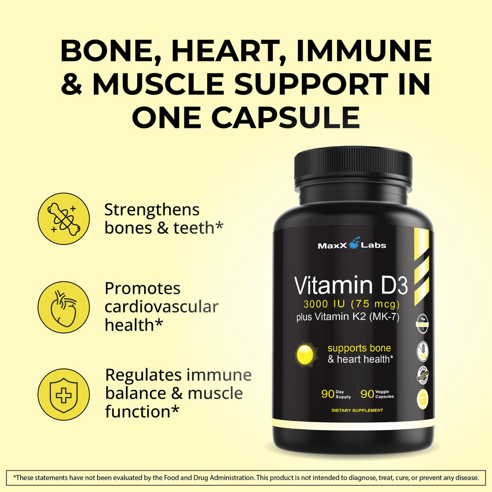 MaxX Labs immunity-focused visual with capsules ready for winter routines