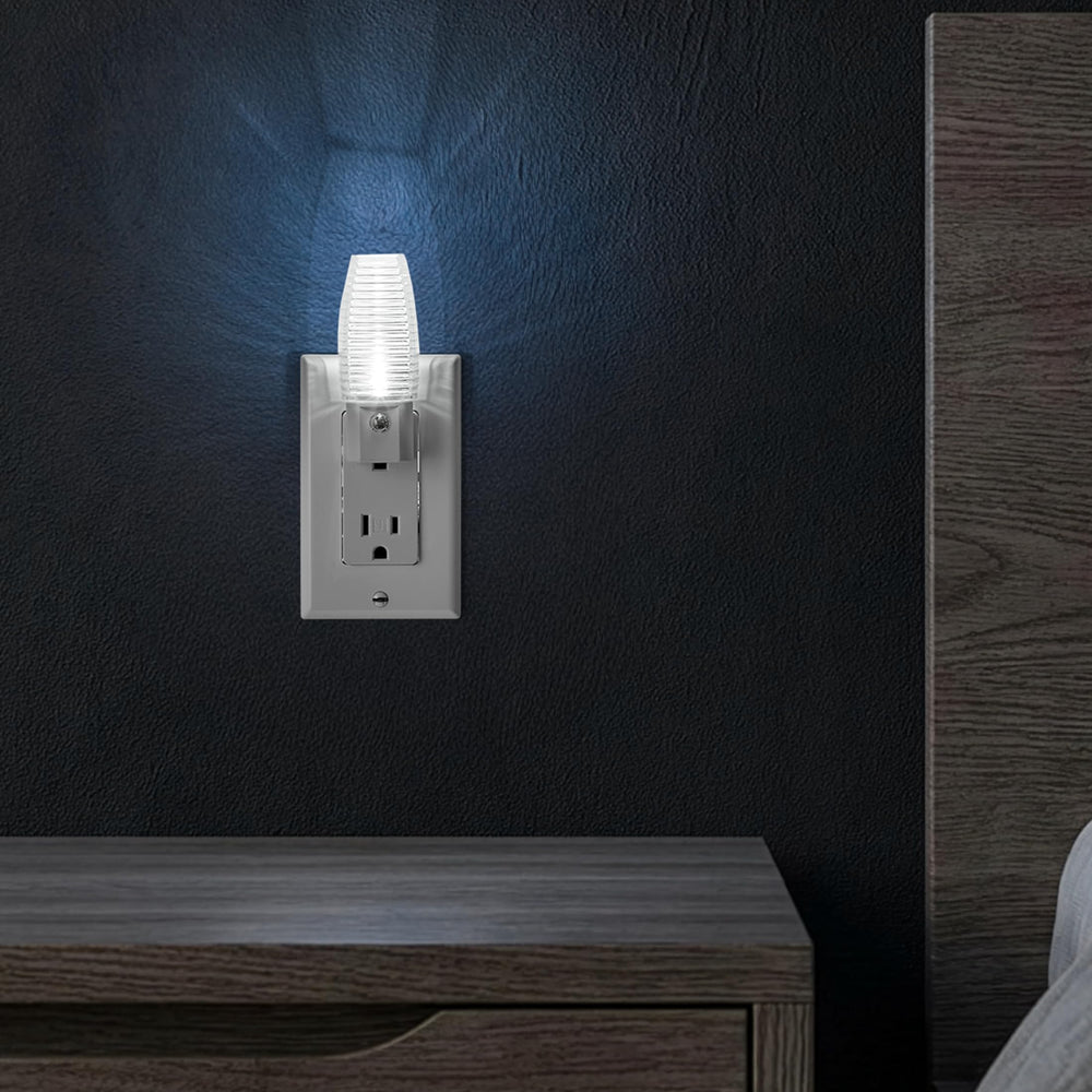Maxxima MLN-16 bathroom scene providing soft illumination for night routines