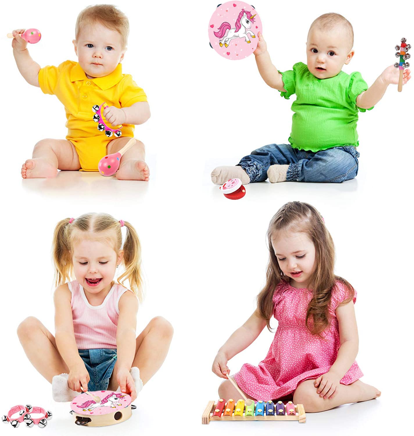 MAXZONE multisound instrument pack offering varied tones for preschool play