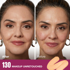 Maybelline applicator sponge for precise, even foundation application.