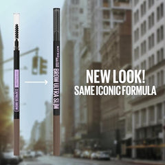 Close-up of the Maybelline Express Brow Ultra Slim Pencil tip for precise hair-like strokes.