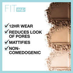 Maybelline Fit Me Warm Sun swatches show shade match and blend.