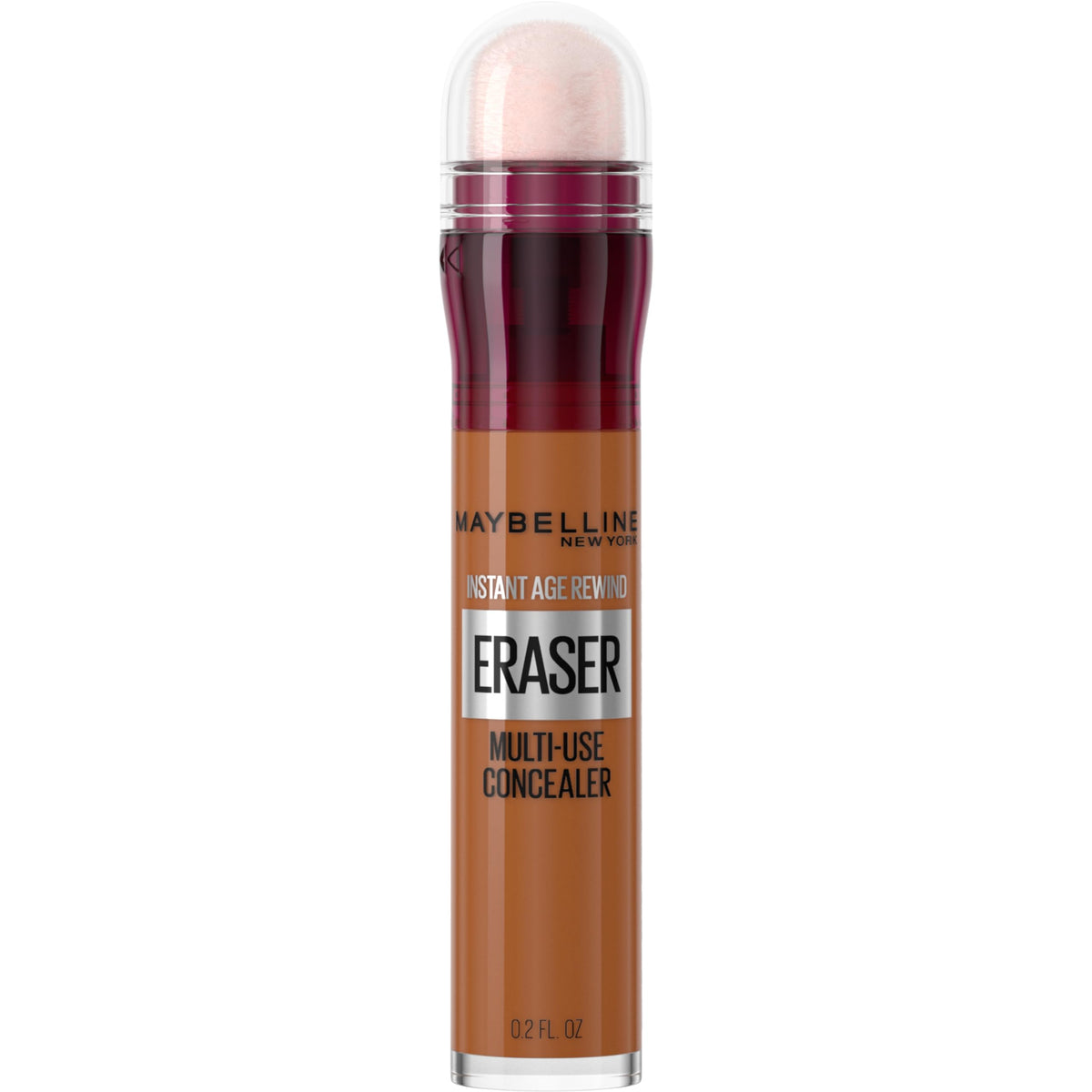 Maybelline Instant Age Rewind Eraser bottle with click-pen concealer for quick coverage