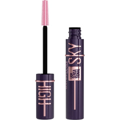 Maybelline Lash Sensational Sky High bottle and wand for dramatic volume and length