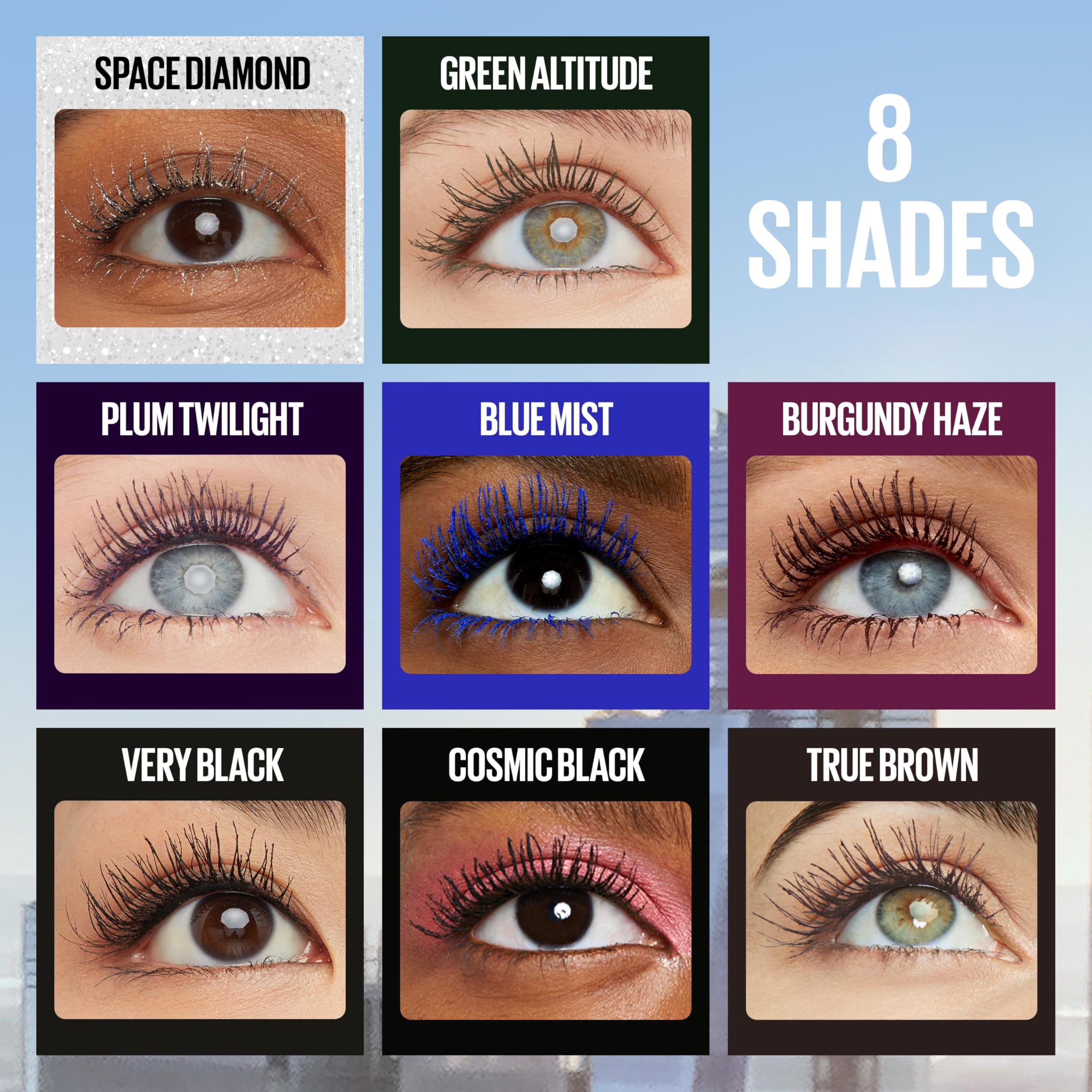 Maybelline Lash Sensational Sky High tested for sensitive eyes, comfortable wear