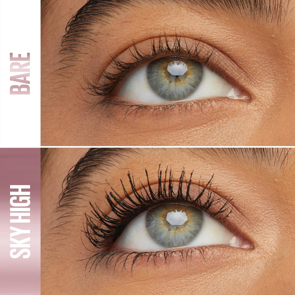 Maybelline Lifter Gloss Pearl on lips delivers hydrating shine.