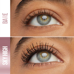 Maybelline Lifter Gloss Pearl on lips delivers hydrating shine.