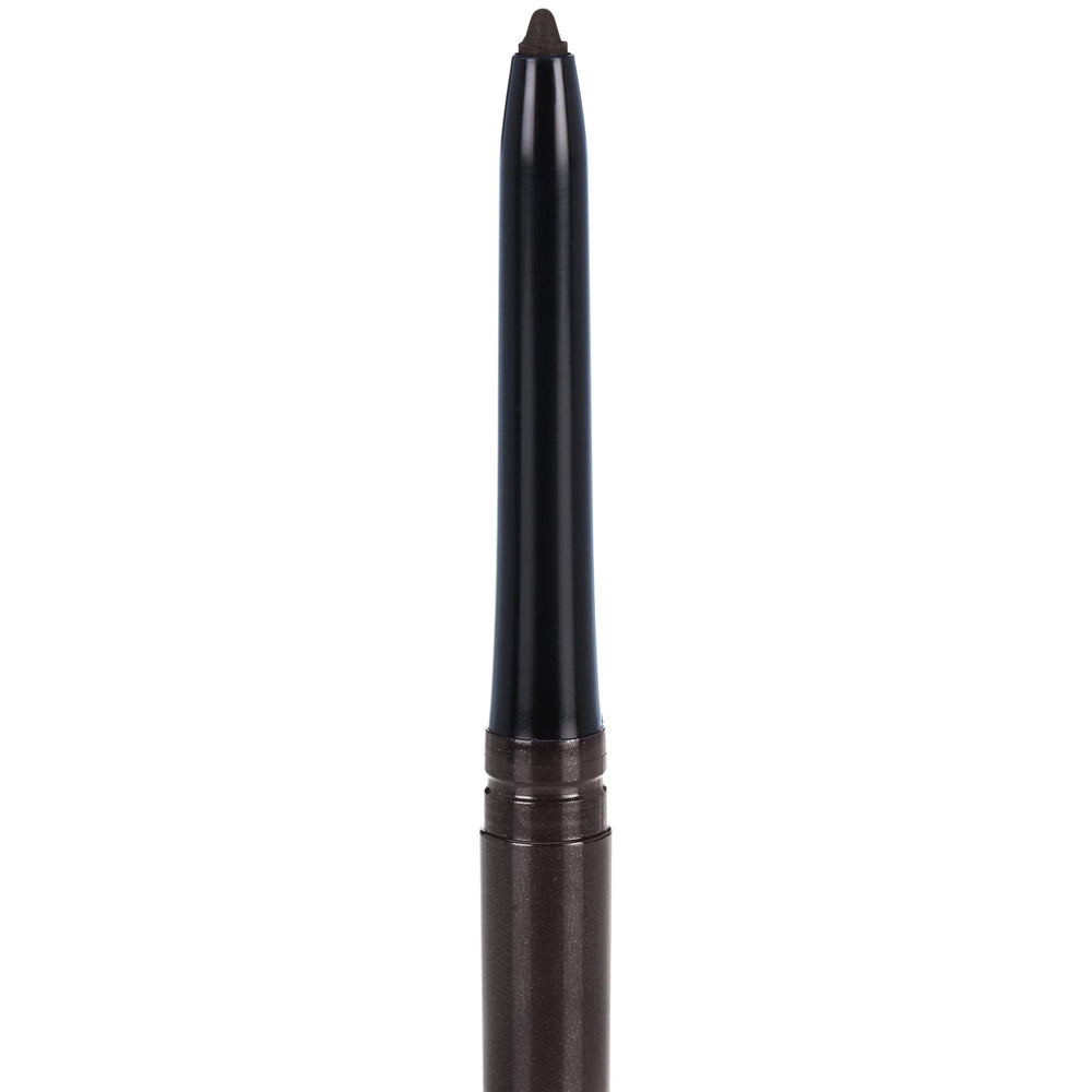 Maybelline Unstoppable Espresso close-up eye highlights deep brown shade.