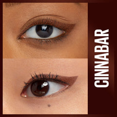 Maybelline Unstoppable Eyeliner cinnabar waterproof formula resists smudging