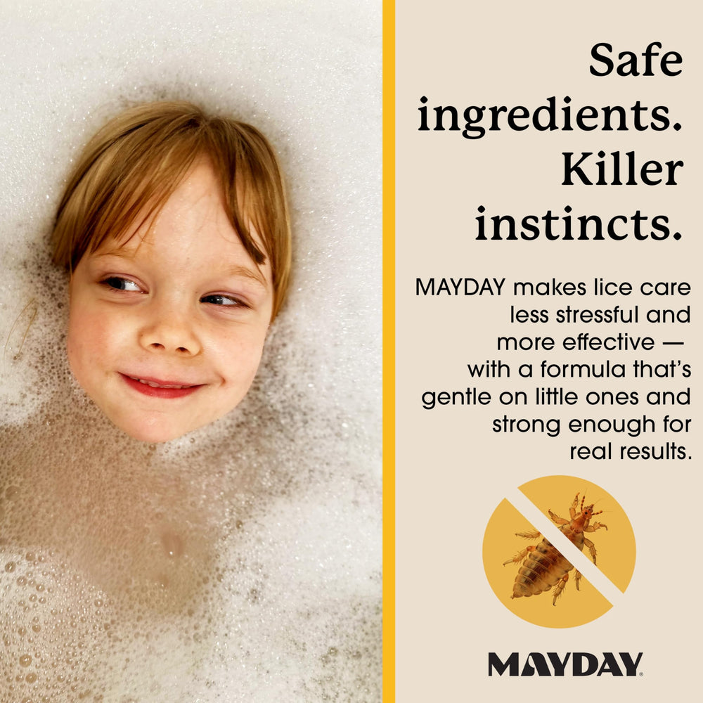 MAYDAY hair after use shows soft, hydrated strands with a clean finish.