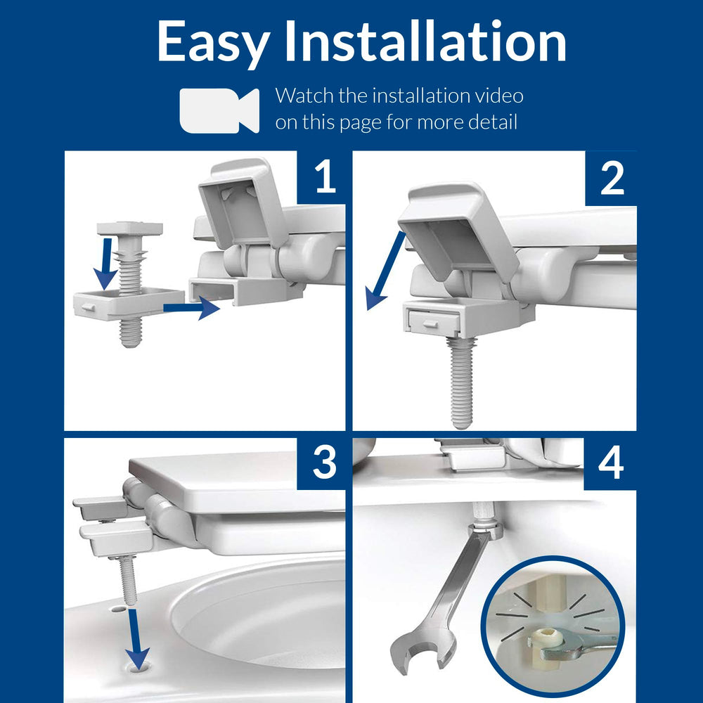 Mayfair NextStep2 US bowl-fit ensures compatibility with major elongated bowls.