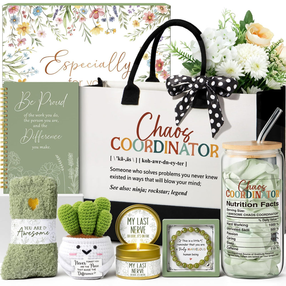 MAYICIVO chaos coordinator tote bag, durable work carryall for daily office use.