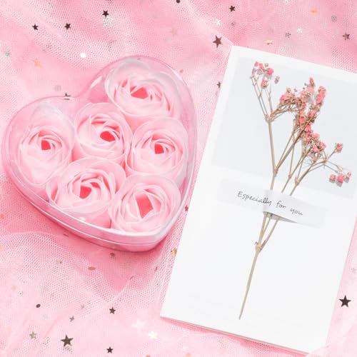 MAYICIVO dried flower gift card adds a personal touch