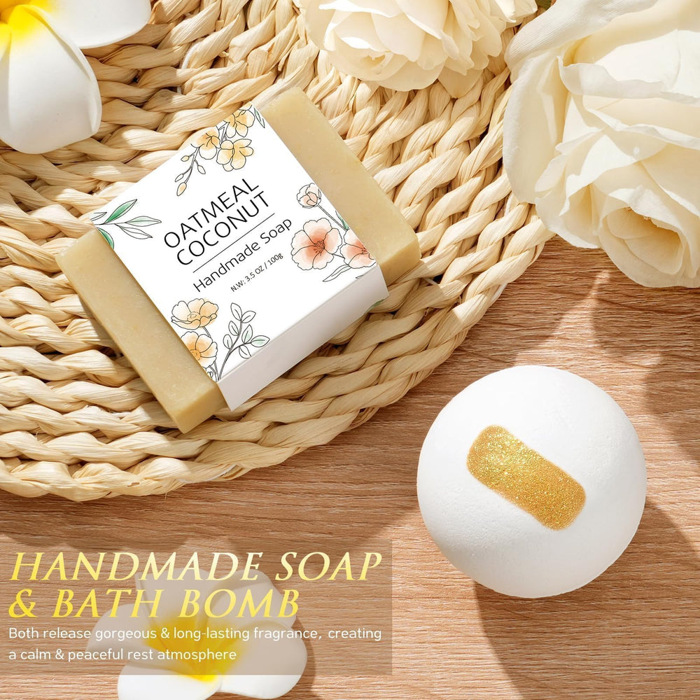 MAYICIVO relaxing spa gifts basket for home pampering.