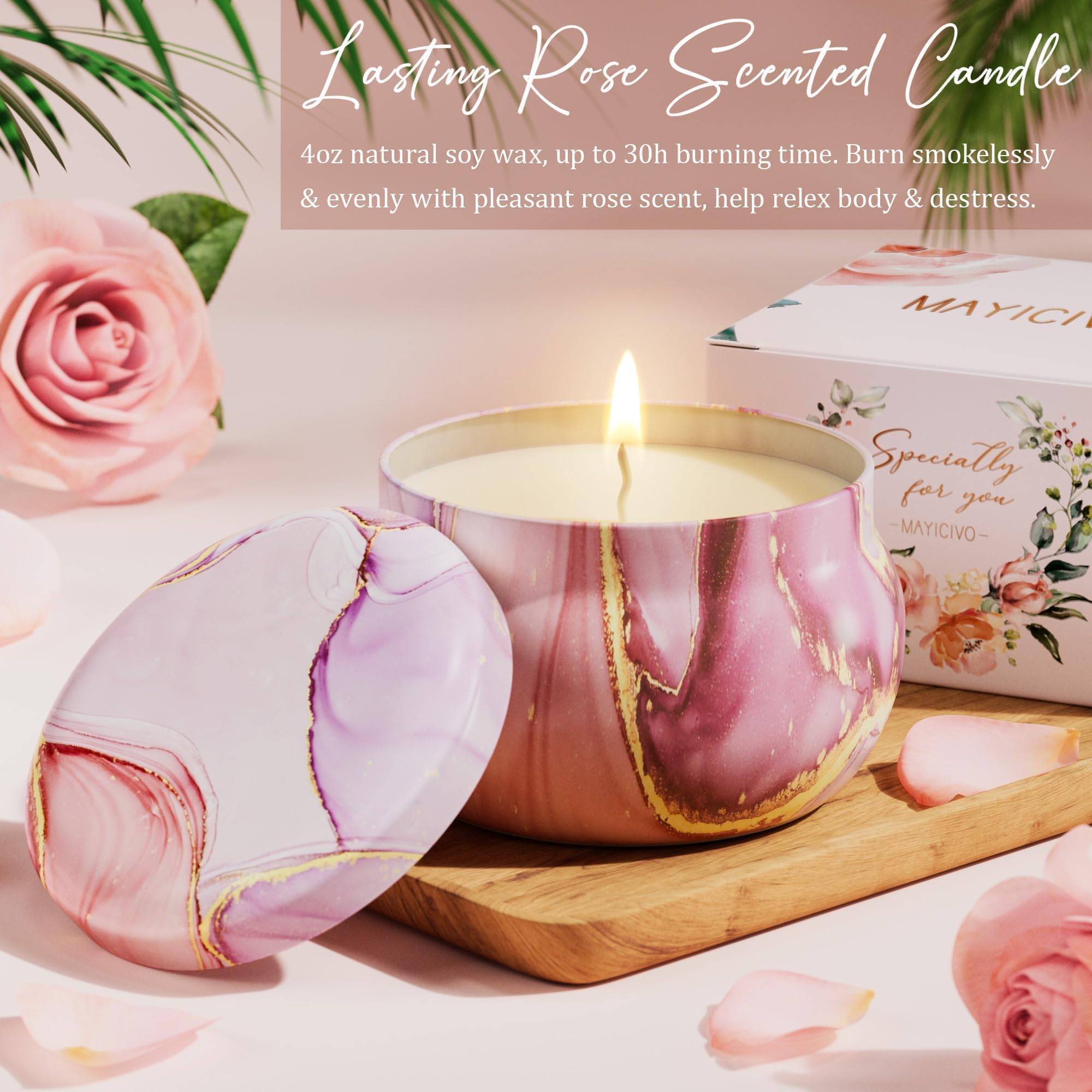 MAYICIVO silk eye mask for peaceful, undisturbed sleep