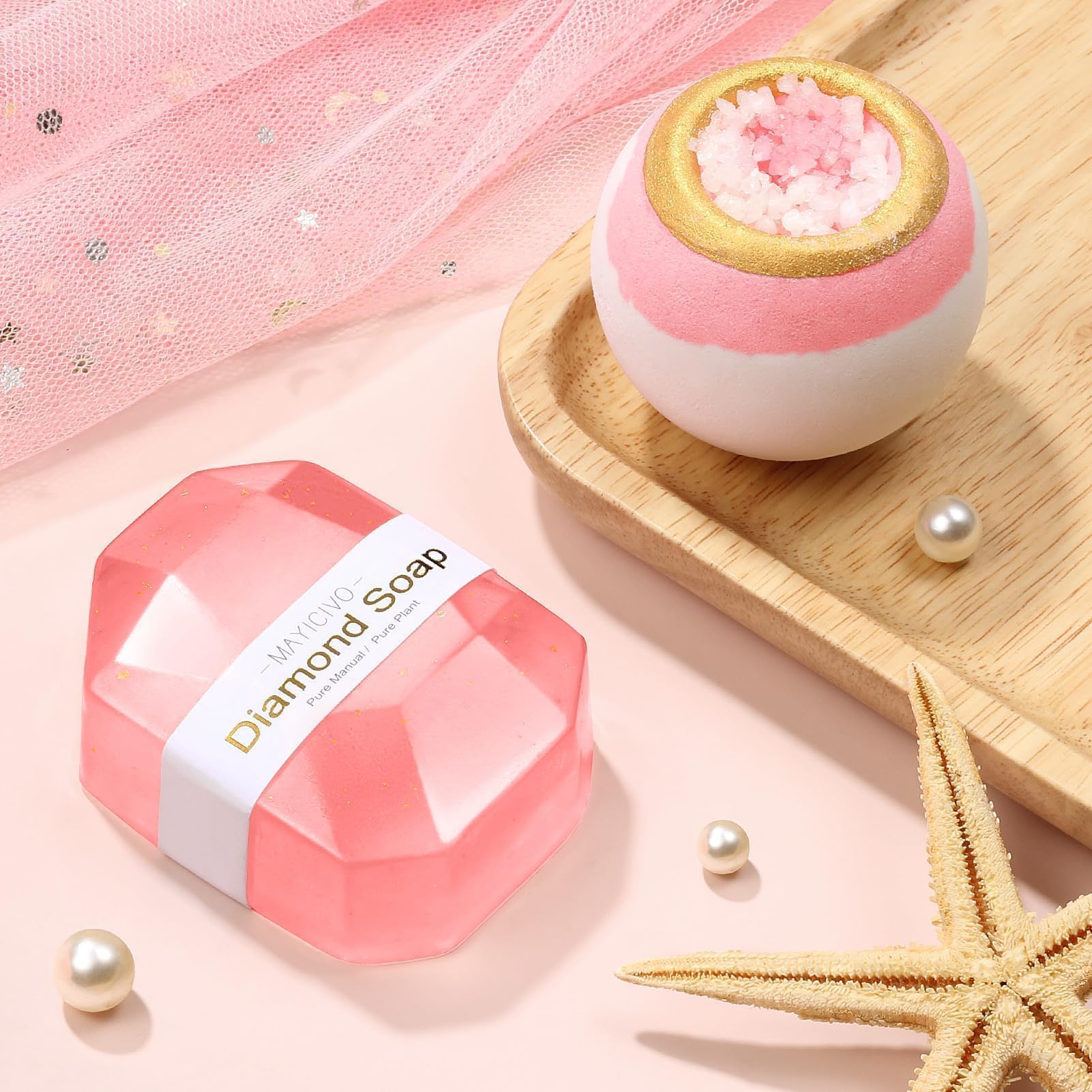 MAYICIVO silk headband for hair during spa rituals