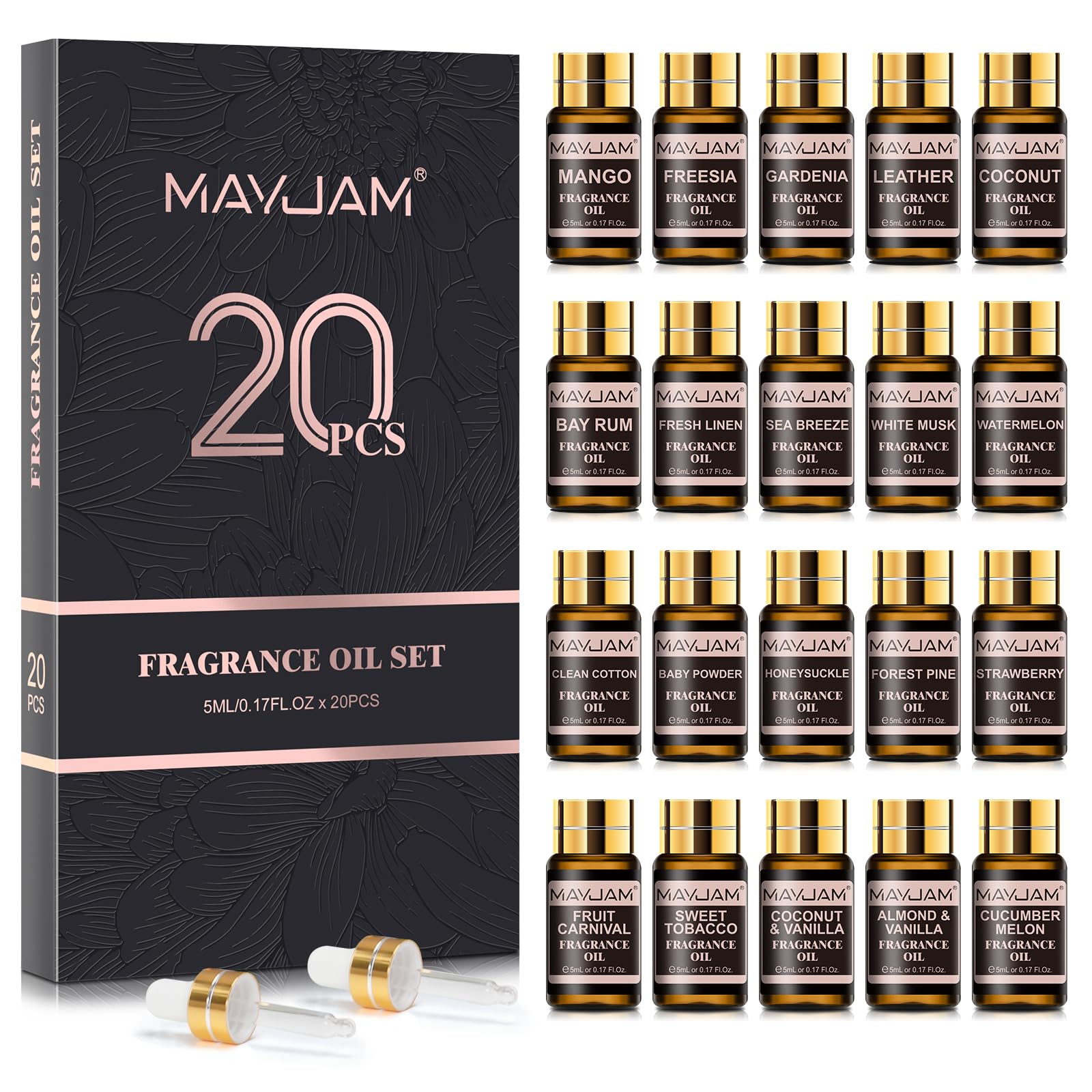MAYJAM fragrance oil gift set collection box for home scent ideas