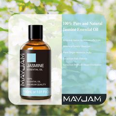 MAYJAM Jasmine Oil massage application for soothing relaxation