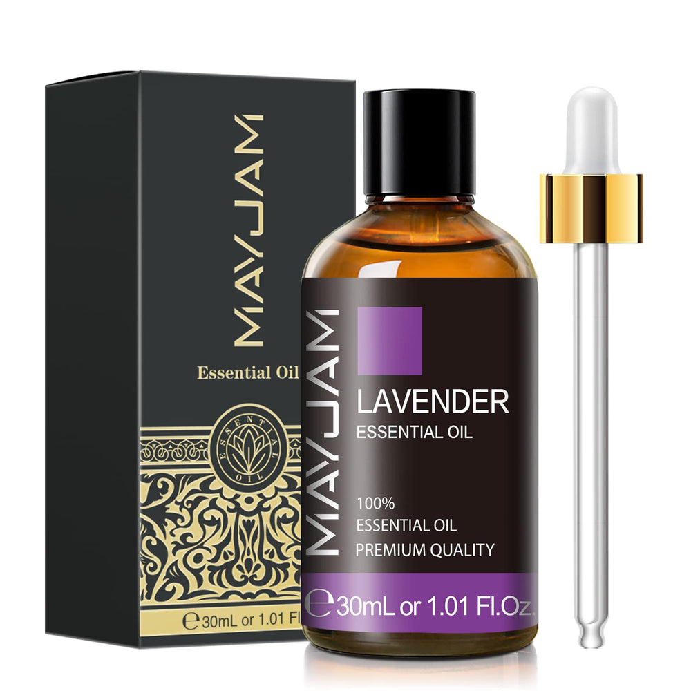 MAYJAM Lavender Oil in diffuser release calming scent for home