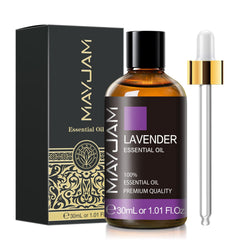 MAYJAM Lavender Oil in diffuser release calming scent for home