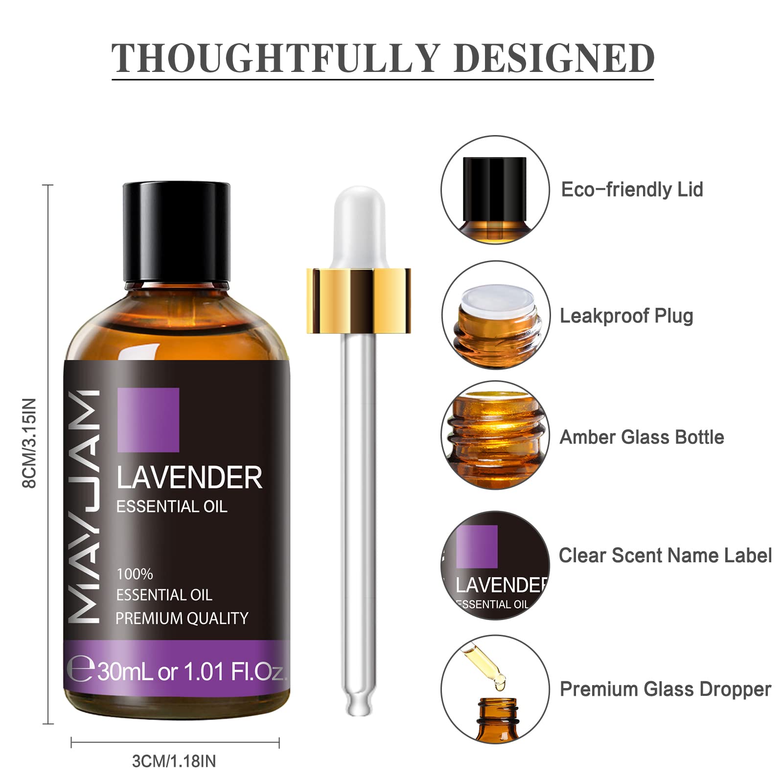 MAYJAM Lavender Oil for skincare routine and balance