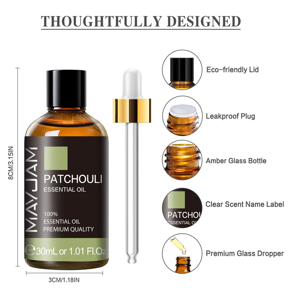 MAYJAM dropper for precise essential oil dosing.