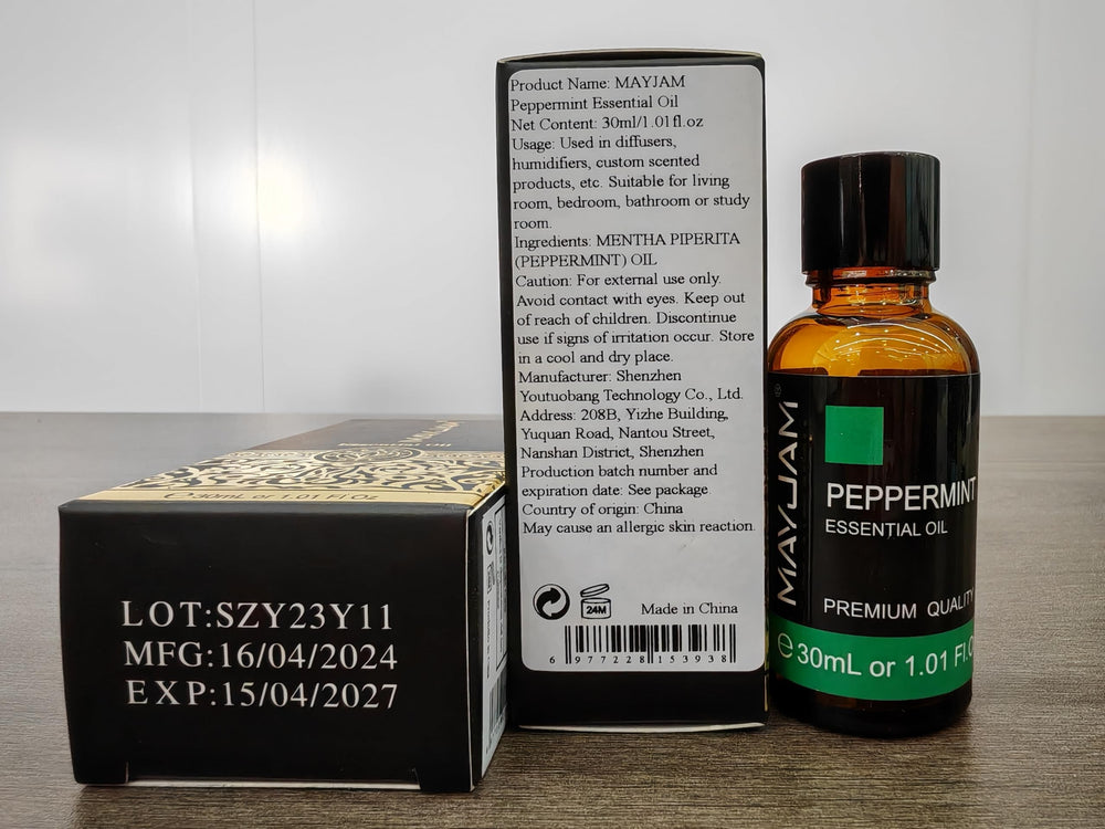 MAYJAM Peppermint Oil gift packaging makes a thoughtful wellness gift.