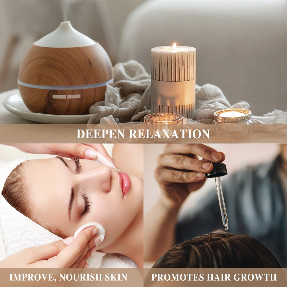 MAYJAM Sandalwood Essential Oil in hair care for smoother strands.