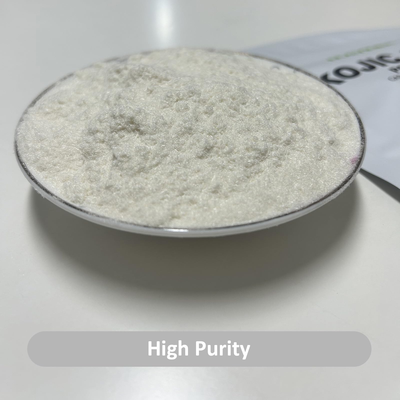 MAYKER Kojic acid powder 1-2% formulation guidance for lotions.