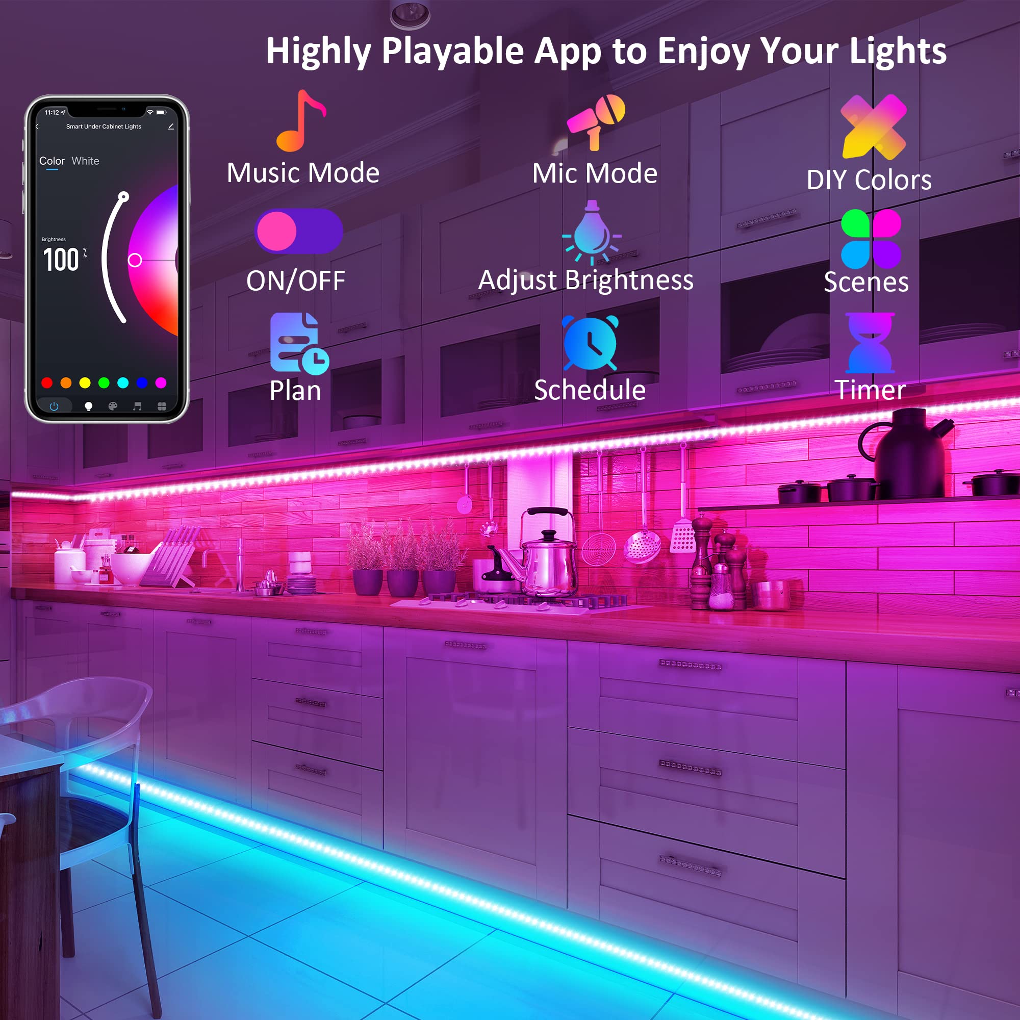 music sync mode by maylit responds to rhythm for lively gatherings