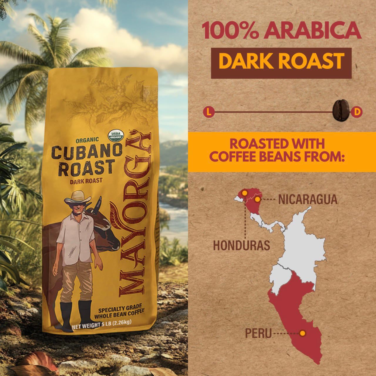 Mayorga Latin slow-roasting in small batches for depth