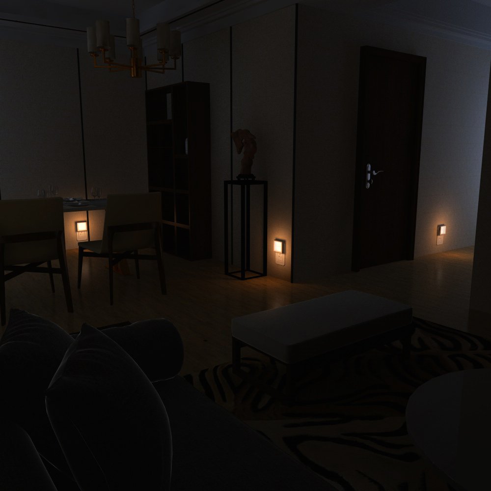 MAZ-TEK ideal for hallway, bedroom, kitchen, and stairs to guide late-night movement