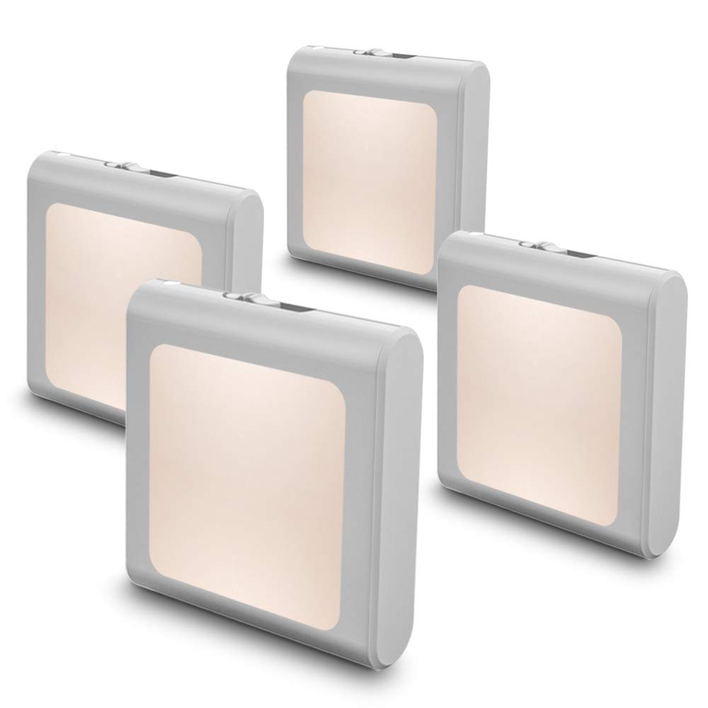 MAZ-TEK plug-in dimmable LED night light with a compact outlet design for unobtrusive mounting