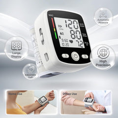 MBUPAI dual-memory function stores readings for two users to track trends.