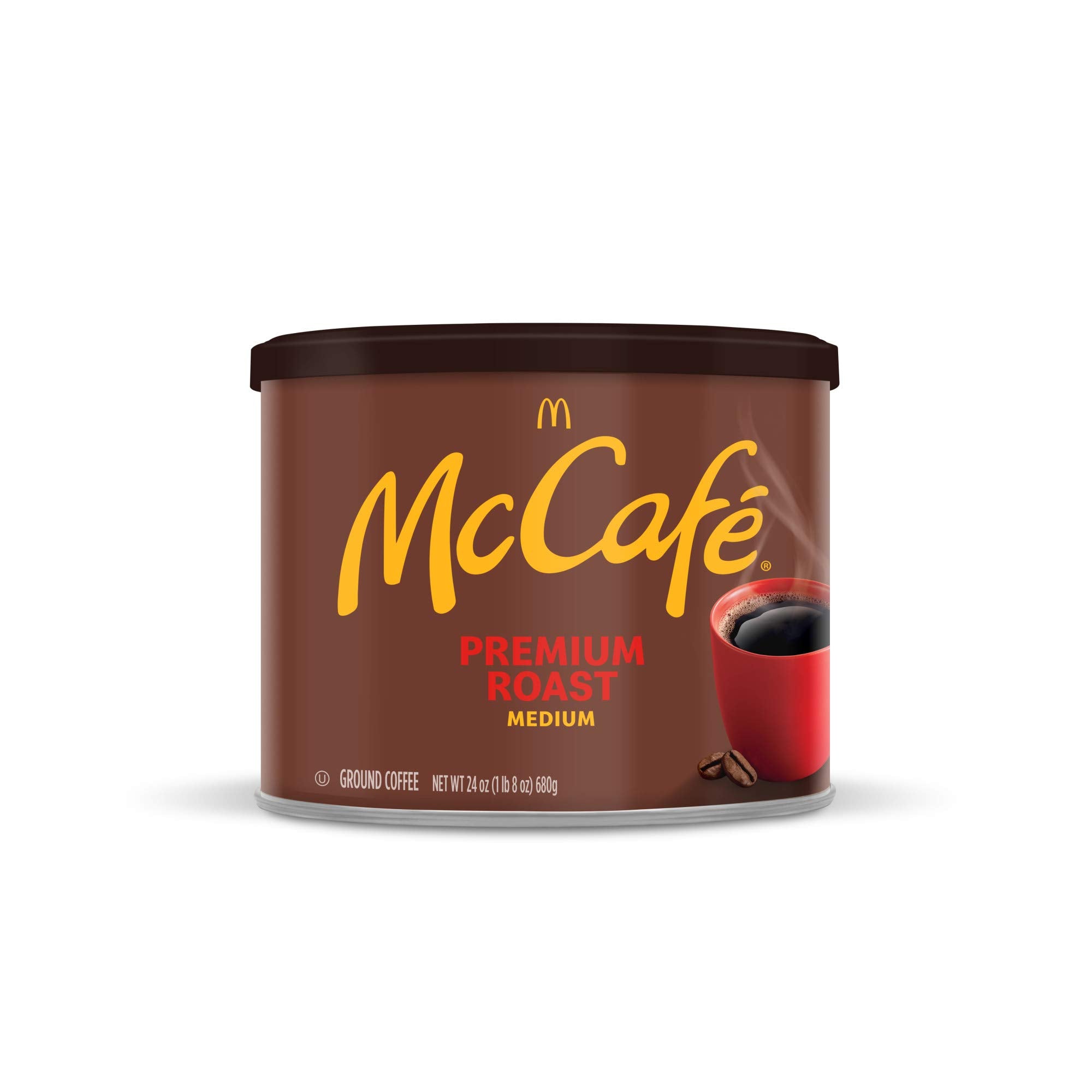 Close-up of premium Arabica beans used by McCafé for a balanced cup.