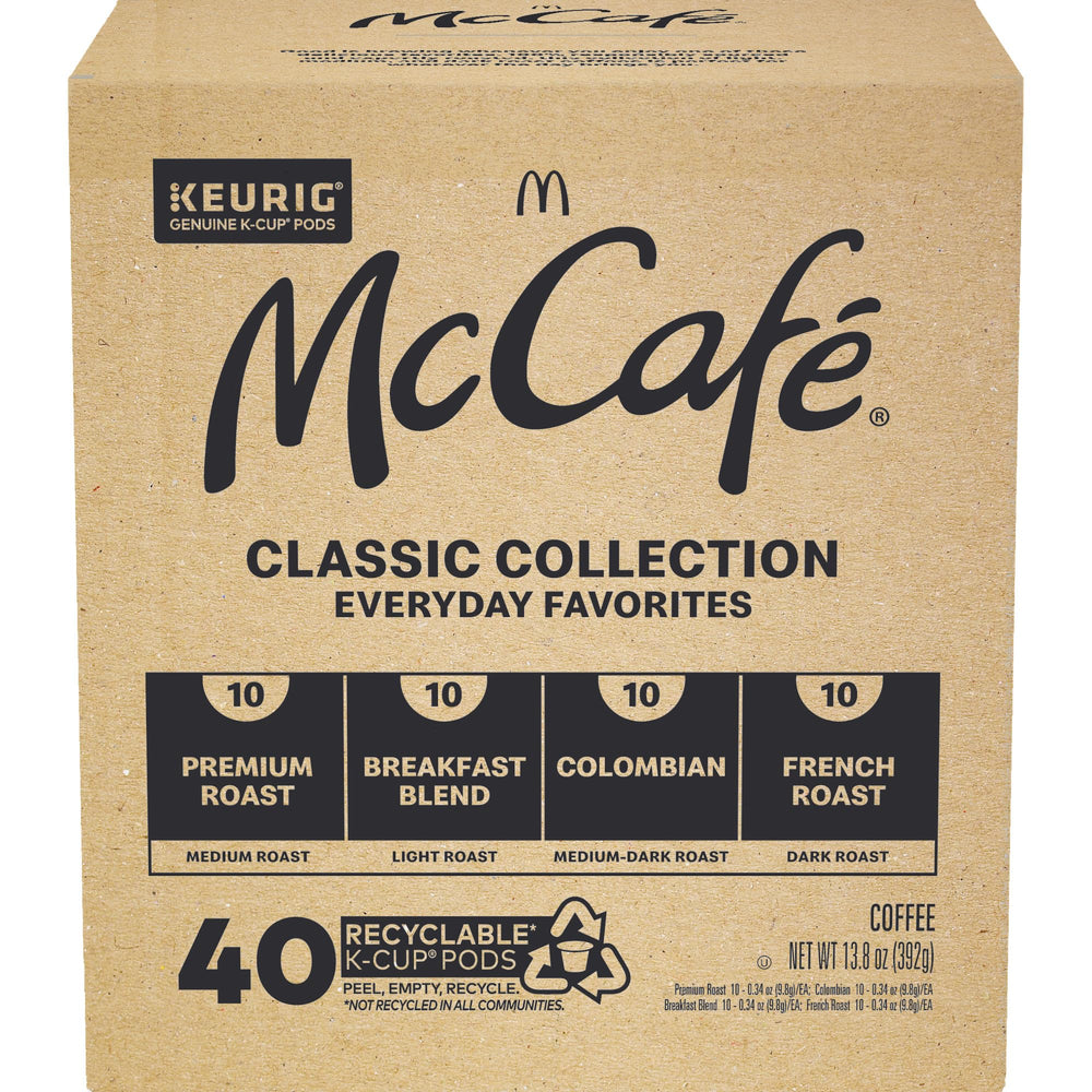McCafé Classic Collection Arabica beans delivering consistent flavor