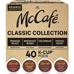 McCafé Classic Collection Premium Roast pods for quick, cafe-style mornings