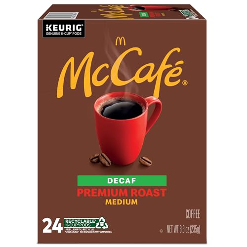 McCafé aroma rises as hot water pours, inviting a comforting ritual.