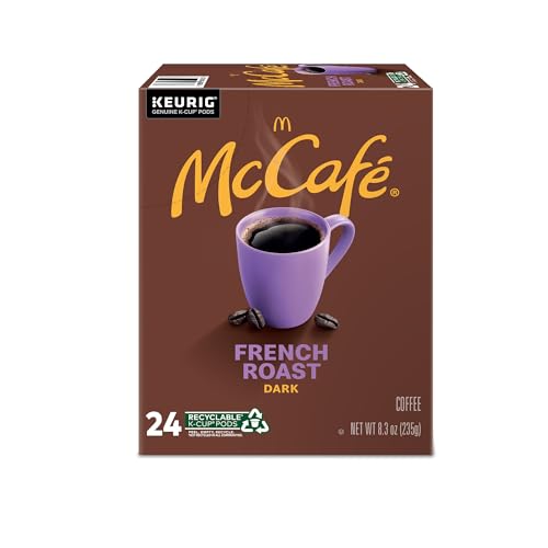 McCafé French Roast roasting process hinting at flavor development