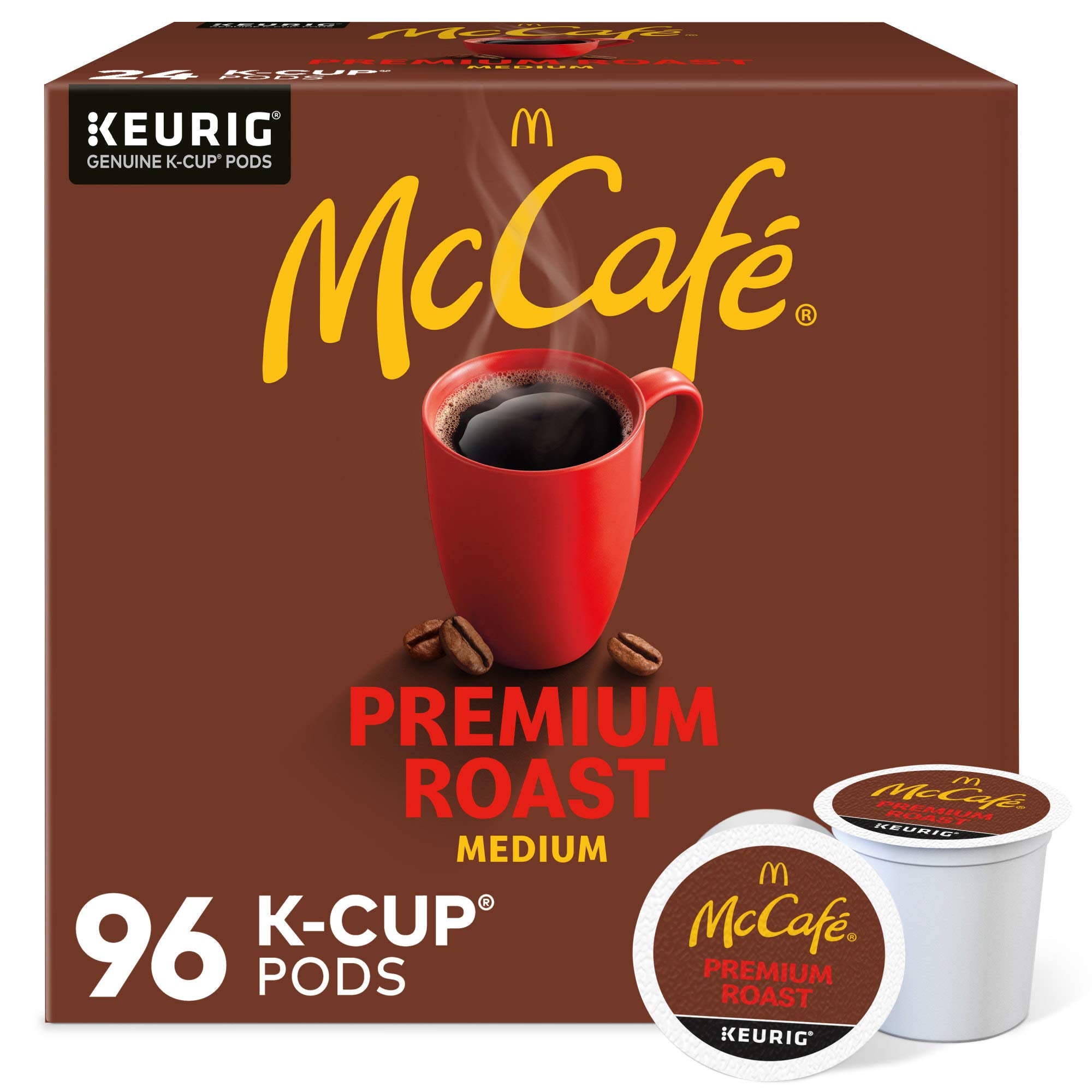 McCafé Premium Roast aroma close-up showing inviting scent and warmth